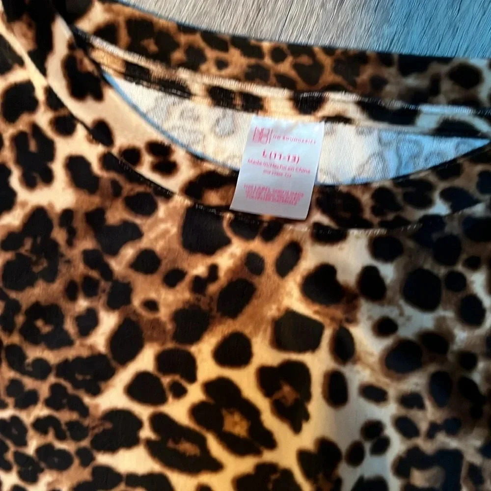 No boundaries two piece animal print sleep set - Picture 3 of 5